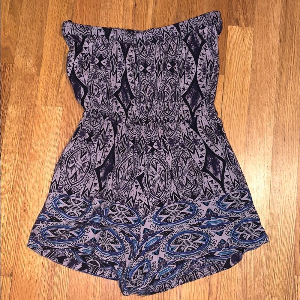STRAPLESS ROMPER - Picture 2 of 3